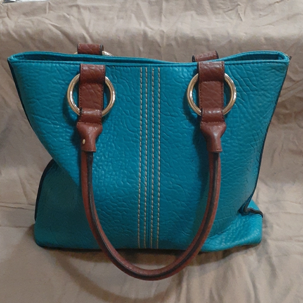 Large leather bag